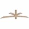 Ekena Millwork Davenport Smooth Timber Gable Bracket, Douglas Fir, 108"W x 22"H x 3 1/2"D x 3 1/2"F, 5/12 Pitch GBW108X22X0404DAV00SDF - alternate 3
